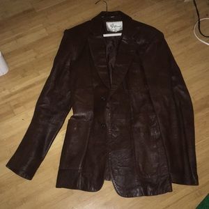 COPY - Leather Blazer style jacket
